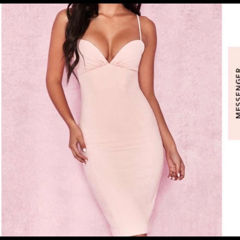 House of CB pink dress